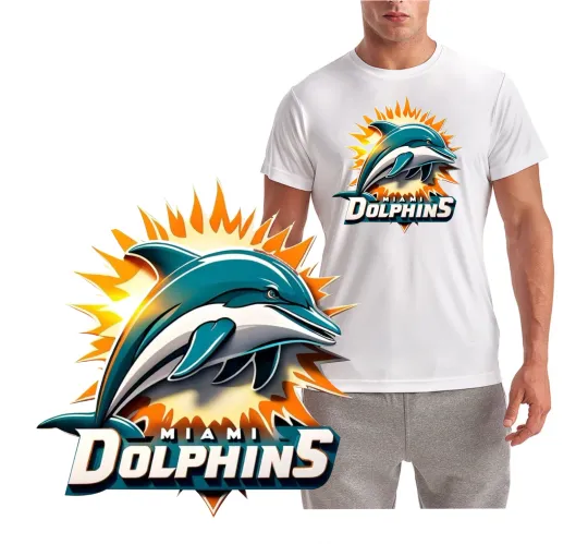 Discover Miami Football Quality Wicking T-Shirt