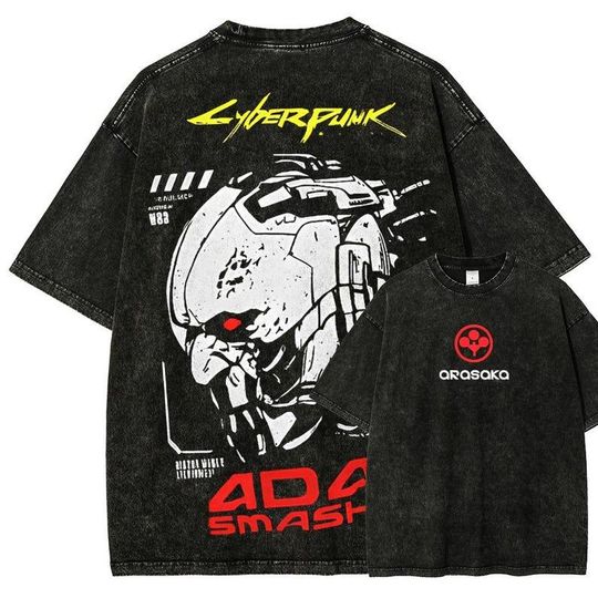 Cyberpunk 2077 Samurai Double Sided T-Shirt