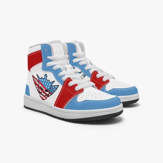 Discover Cody Rhodes American Nightmare Kids Wrestling Sneakers, Men's High Top Wrestling Shoes, Wrestling Entertainment Fan Gift