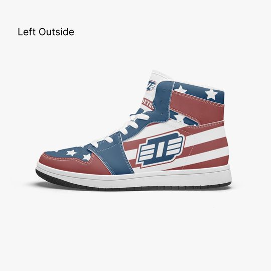 D313 Detroit Men's High Top Leather Sneakers