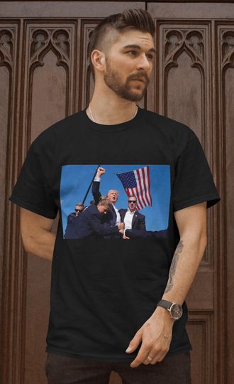 Discover Donald Trump Thug Life T-Shirt, Viral Trump T-Shirt, America! Republican Gift