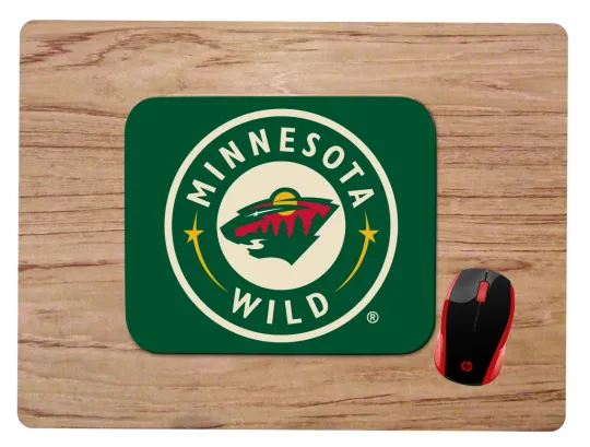 Minnesota Wild Mouse Pad for and Gaming NHL Accessories