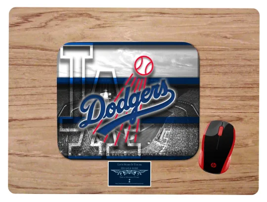 Discover LOS ANGELES DODGERS MOUSEPAD MOUSE PAD MAT HOME OFFICE GIFT MLB BASEBALL DESIGN2