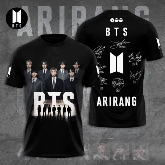 BTS World Tour 2026 3D Apparel
