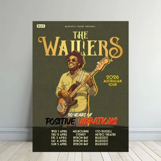 Discover The Wailers 2026 Tour Poster