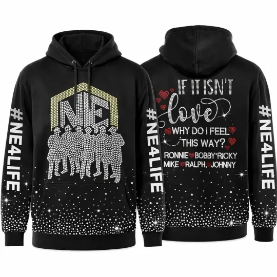 Discover New Edition 2026 Tour Hoodie Pullover