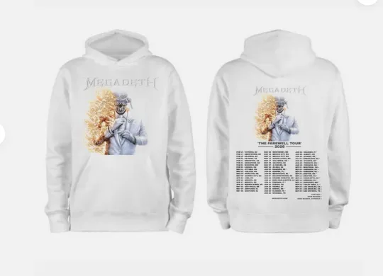 Megadeth World Tour 2026 Hoodie