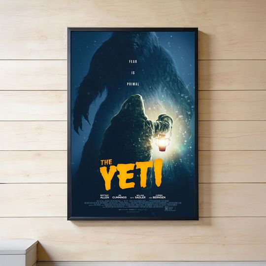 Discover The Yeti (2026) Movie Poster| Wall Art Print | No Frame | Unique Gift for Him Her