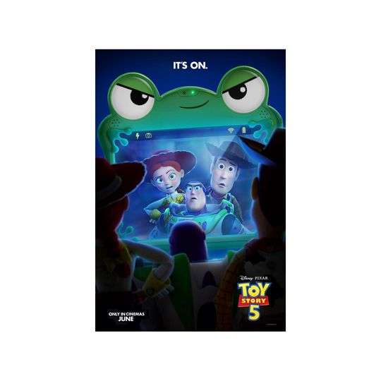 TOY STORY 5 Movie Poster 2 Sided ORIGINAL (2026) Intl Advance 27x40 Tim Allen Tom Hanks