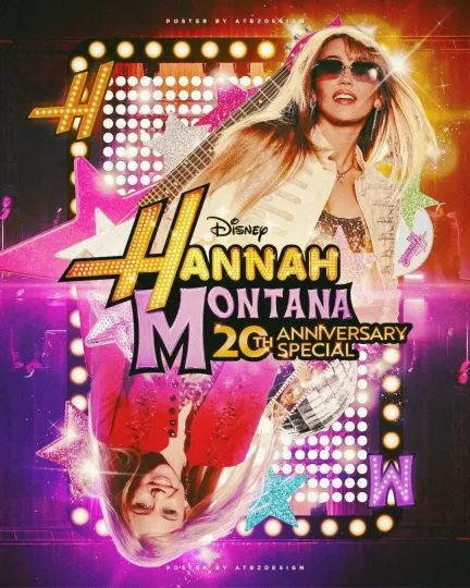 Hannah Montana 20th Anniversary Special Poster