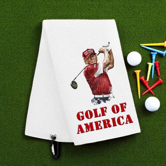 Golf of America Trump Golf Towel