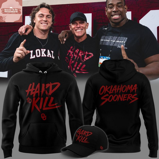 Oklahoma Sooners Coach Brent Venables 2026 Hard To Kill Hoodie