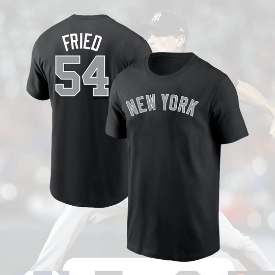 Discover Max Fried #54 NY Yankees 2026 Player Name & Number Gift For Fans