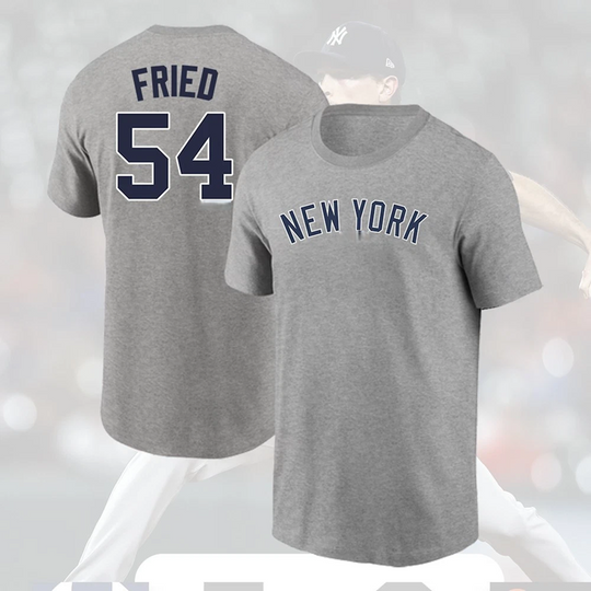 Discover Max Fried #54 New York Yankees Team 2026 Name & Number For Fans