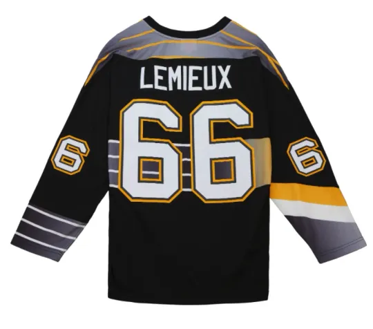 Discover Pittsburgh Penguins Mario Lemieux Mitchell & Ness 1996-97 Men's Hockey Jersey