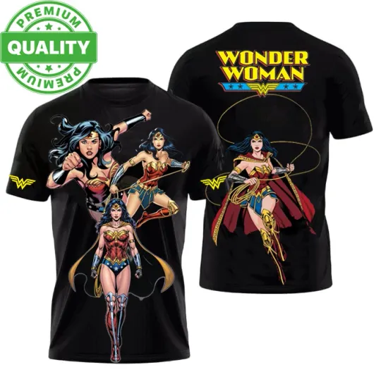 Discover Wonder Woman Movie Graphic 3D AOP Shirt Unisex All Size S-5XL 1H1210