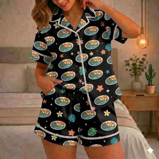 Discover Hannah Montana 20Th Anniversary Pajamas,  Rico's Surf Shop Logo, Disney Hannah Montana Pajamas, Disney Channel Pop, Magic Kingdom Disneyland