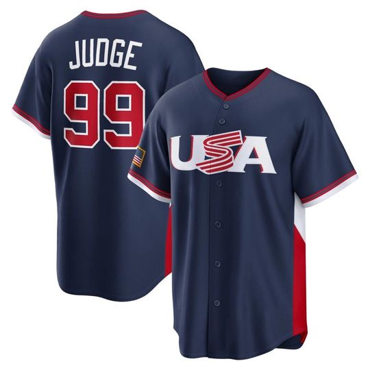 Aaron Judge USA Navy Baseball jersey,Men's/Youth Size,Custom jersey