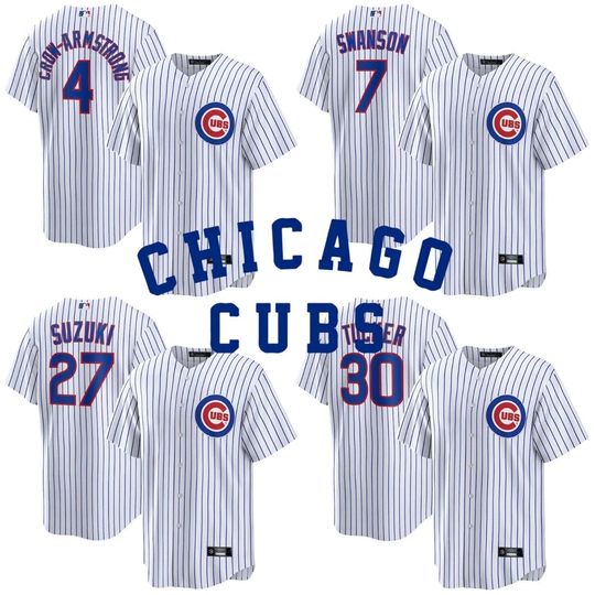 Discover Personalized Chicago Cubs White , Custom Name & Number, 2025 City Connect Limited Jersey Gift