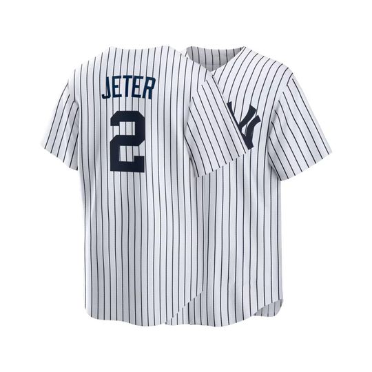 Discover New York Derek Jeter White Baseball Jersey,Men's/Youth Size ,Custom jersey