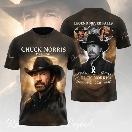 Discover Chuck Norris 3D Apparel Hoodie
