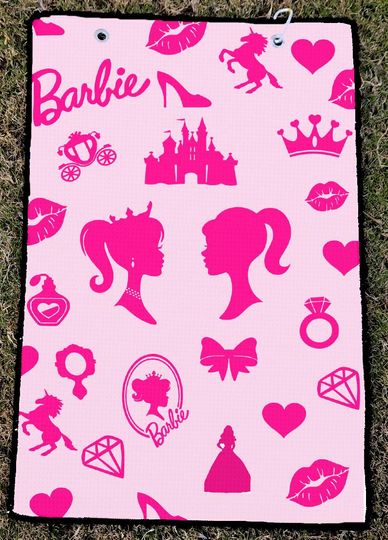 Barbie Golf Towel