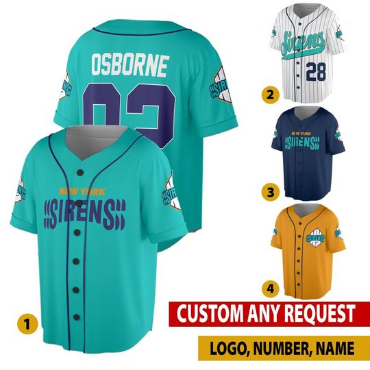 Discover Personalized New York Women Hockey Baseball Jersey, Micah Zandee Hart Kayle Osborne Ice Hockey Gift