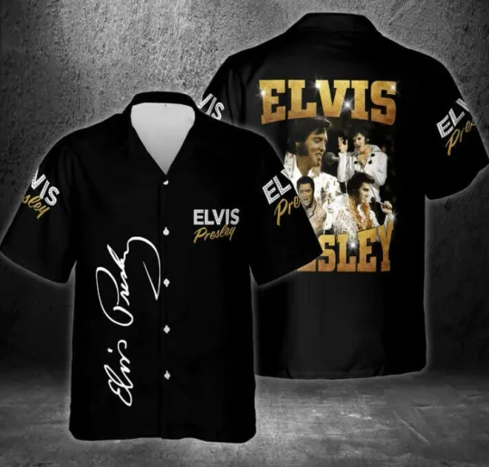 Discover 3D Elvis Presley Unisex Hawaii Aloha Maxi Dress for Summer Party