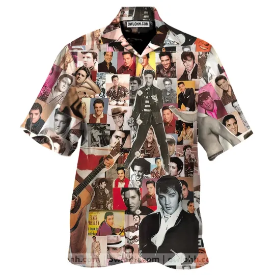 Discover Elvis Presley Movie Poster Unisex Hawaiian Shirt