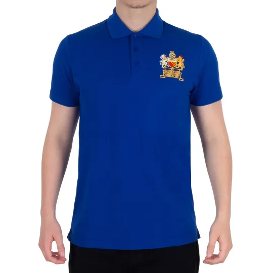 Discover Fan Originals Manchester Crest Polo Shirt Mens 1968 European Colours