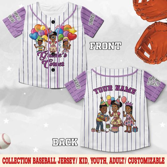 Discover Custom Gracie's Corner Baseball Jersey, Gracie's Corner Baseball Jersey, Gracie's Corner Birthday Jersey, Gracie's Corner Birthday D2OW02