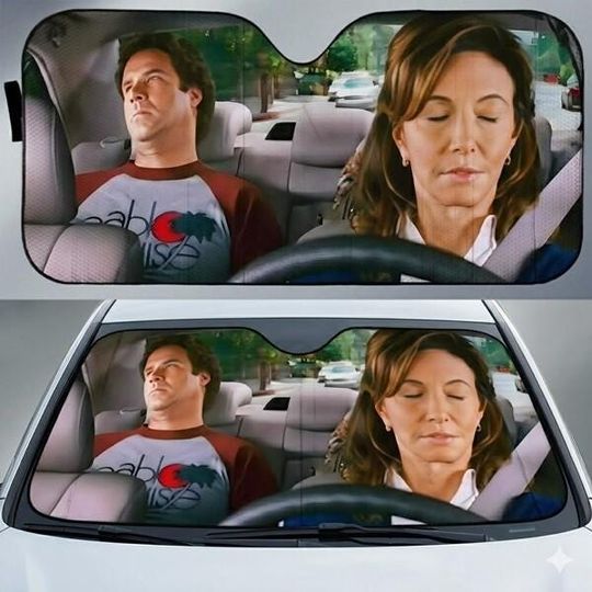 Discover Step Brothers Auto Sunshade, Step Brothers Scene Funny Car Windshield, Alice And Derek Car Cover, Step Brother Vintage Movie Car Accessory