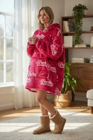Barbie Blanket Hoodie