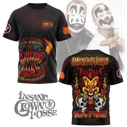 Discover Insane Clown Posse Band This Way Comes 3D T-shirt