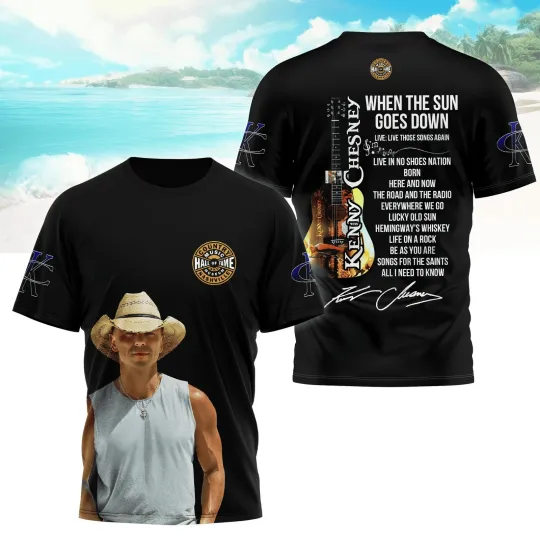 Discover K Ches T Shirt When The Sun Goes Down No Shoes Nation Country Music Fan