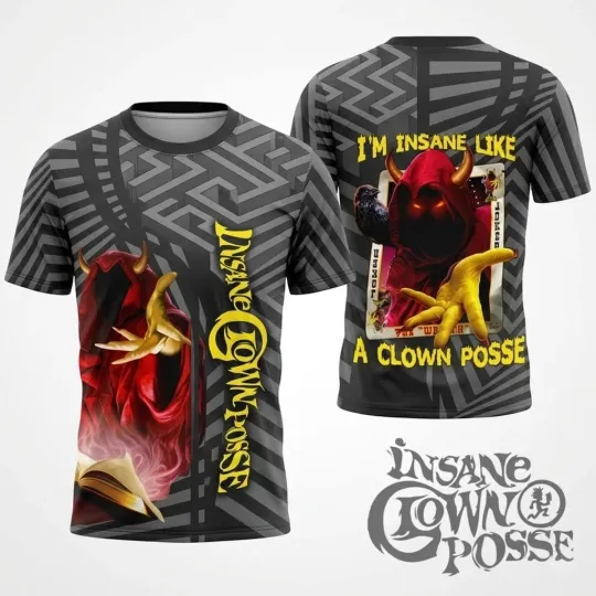 Discover Hot Insane Clown Posse Band A Clown Posse 3D T-shirt