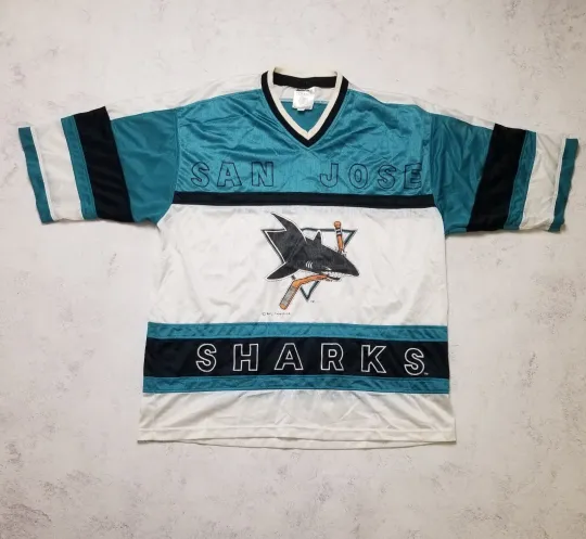Vintage San Jose Sharks NHL Men’s Hockey Jersey