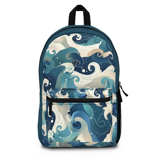 Discover Anime Wave Backpack, Travel Backpack, Gift for Kid