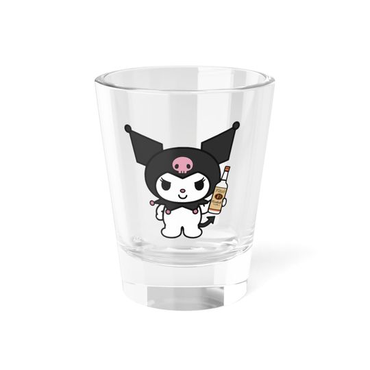 Discover Kuromi Shot Glass | Kawaii Pastel Goth Barware
