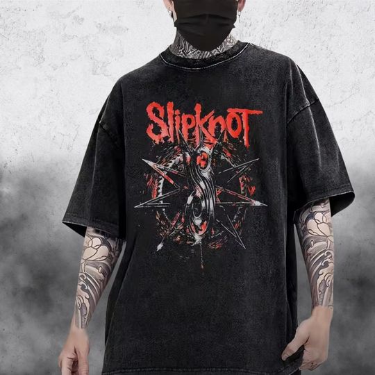 Discover SP KNOT tshirt Rock Band Tshirt For Men Women, Short Sleeve Tee Top Y2k Clothing - Music Band Shirt