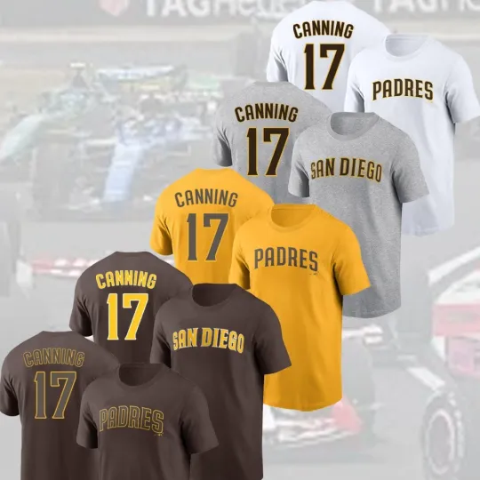 Discover 🔥NEW- Griffin Canning #17 San Diego Baseball Name & Number Player Gift For Fans