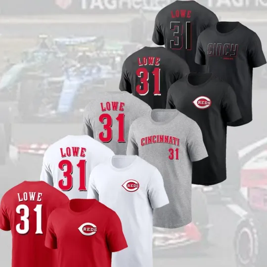 Discover 🔥NEW- Nathaniel Lowe #31 Cincinnati Baseball Name & Number Player Gift For Fans