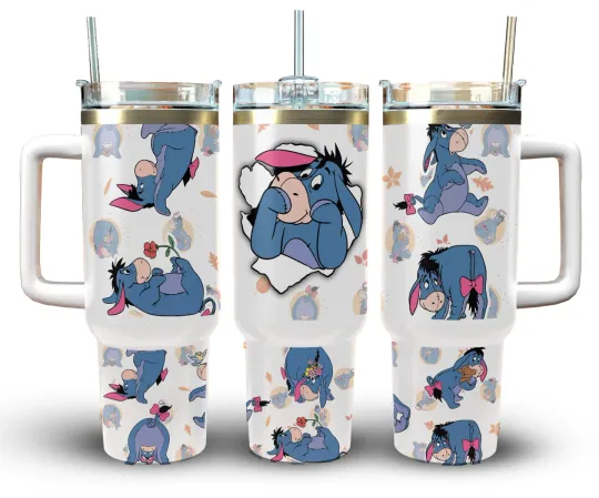 Discover 40oz Stainless Steel Tumbler-Disney-Winnie the Pooh-Cartoon-Gift