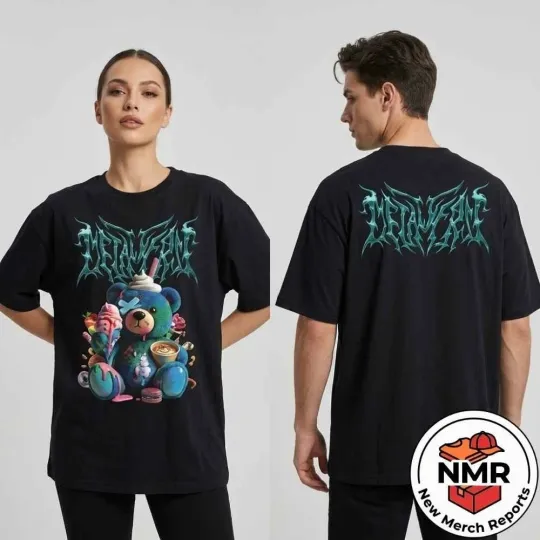 Babymetal World Tour 2026 In Japan Metalverse J-Pop Metal Crazy Bear T-Shirt