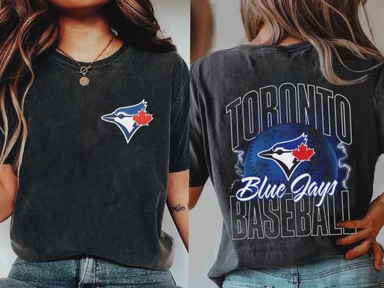 Discover Toronto Blue Jays Shirt, Vintage Toronto Baseball Crewneck, Retro Blue Jays Est 1977 Shirt, Toronto Canada Sports Apparel, Baseball Fan Gift