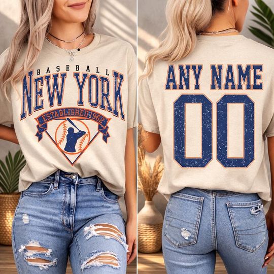 Discover Customized New York shirt, baseball Tee, Funny Baseball t-shirt, New York baseball Tee, Custom baseball mom, Baseball Gift tee