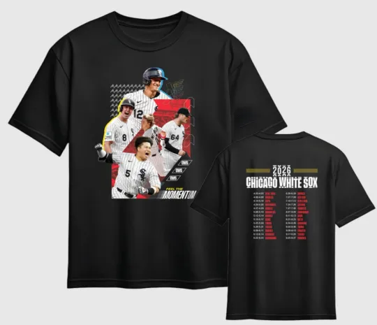 White Sox Orioles Opening Day T-Shirt Giveaway 2026 - USA Size