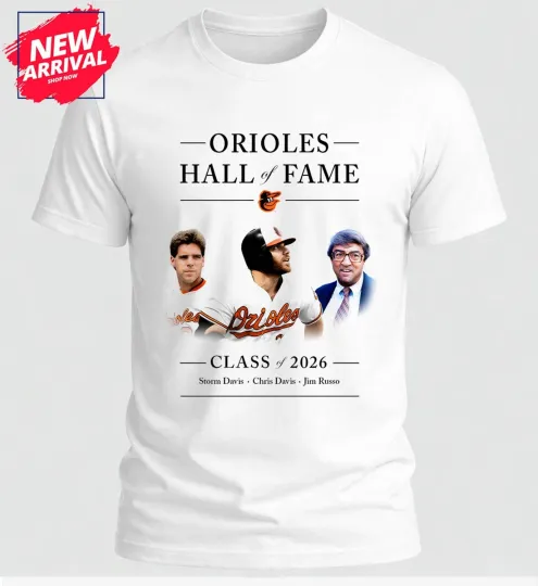 Orioles Hall of Fame Induction Ceremony T-Shirt