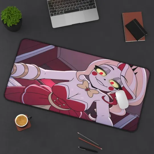 Discover Helluva Boss Loona Anime Playmat Gaming Mouse Pad Desk Mat for Gamers