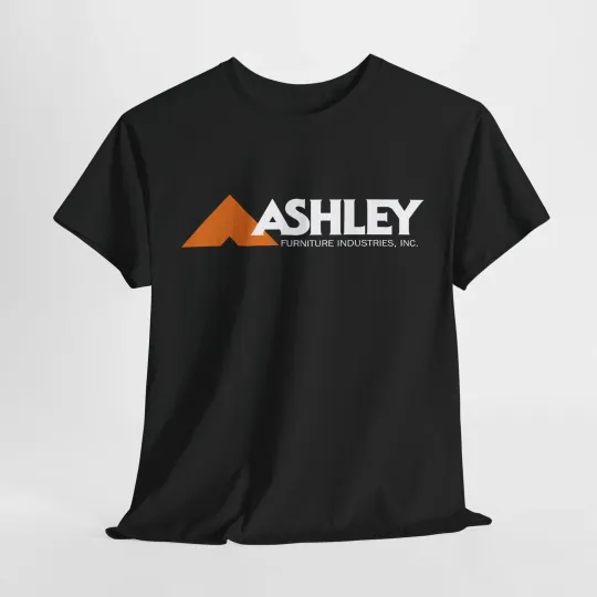 Discover Ashley Furniture Industries Logo T-Shirt Workwear Home Store Unisex Tee S-5XL